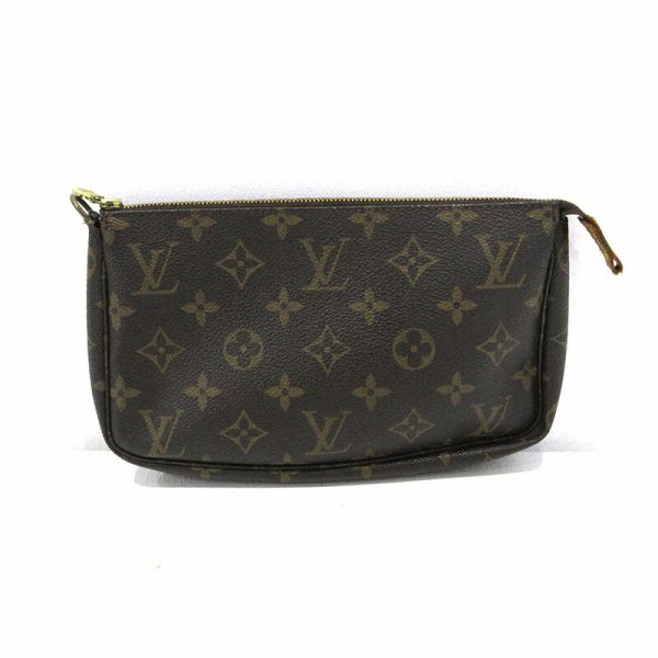 imgrc0096129067 Louis Vuitton Monogram Pochette Accessory Pouch Brown