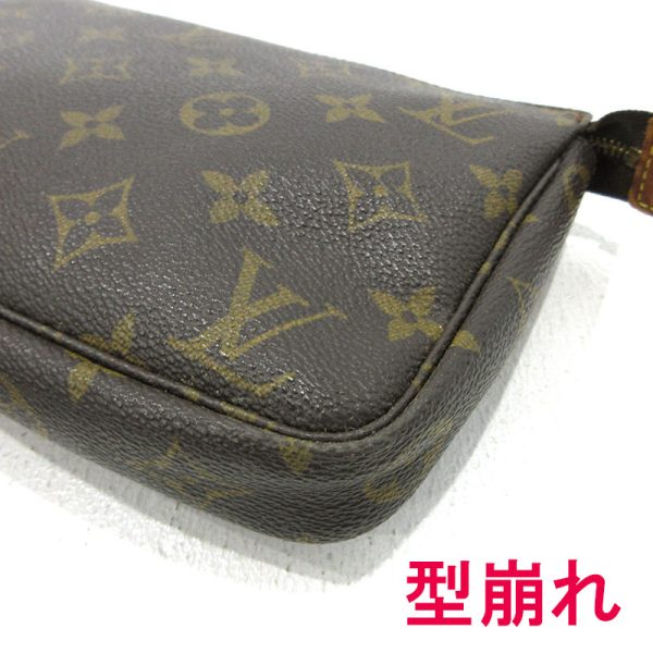 imgrc0096129072 Louis Vuitton Monogram Pochette Accessory Pouch Brown