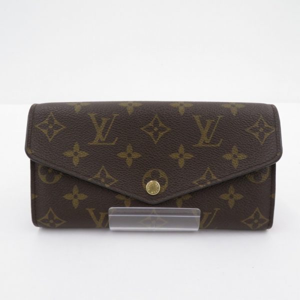 imgrc0096131342 Louis Vuitton Portefeuille Sarah Monogram BifLong Wallet Brown