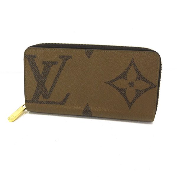 imgrc0096150451 Louis Vuitton Monogram Giant Zippy Wallet Long Wallet Brown