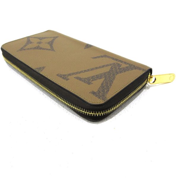 imgrc0096150454 Louis Vuitton Monogram Giant Zippy Wallet Long Wallet Brown