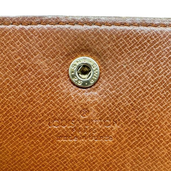 imgrc0096169881 Louis Vuitton Portomone Credit Long Wallet Monogram Canvas Brown