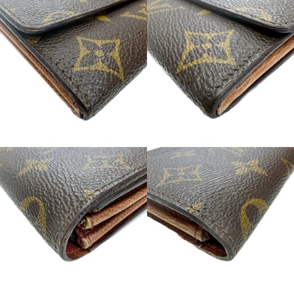 imgrc0096169953 Louis Vuitton Portomone Credit Long Wallet Monogram Canvas Brown