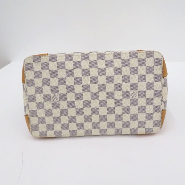 imgrc0096176075 Louis Vuitton Damier Azur Hampstead PM Handbag White