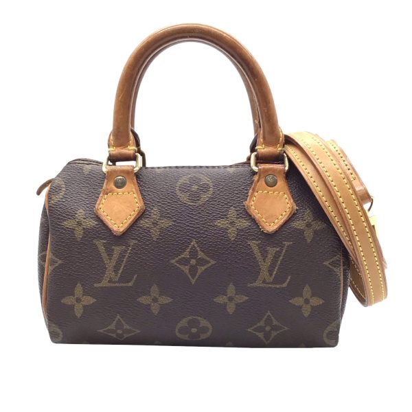 imgrc0096179259 Louis Vuitton Mini Speedy Boston Bag Monogram Canvas Brown