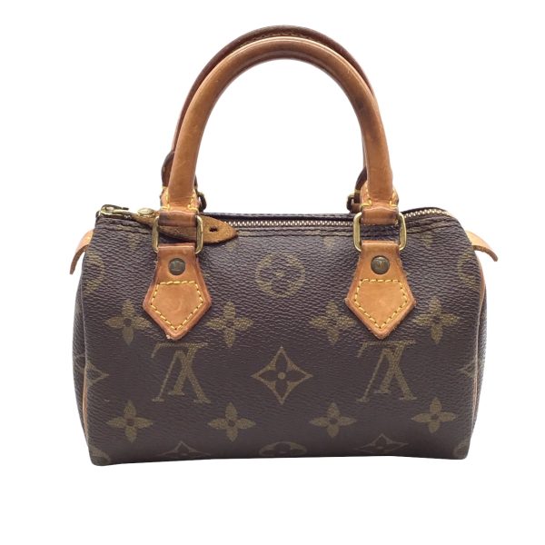 imgrc0096179260 Louis Vuitton Mini Speedy Boston Bag Monogram Canvas Brown