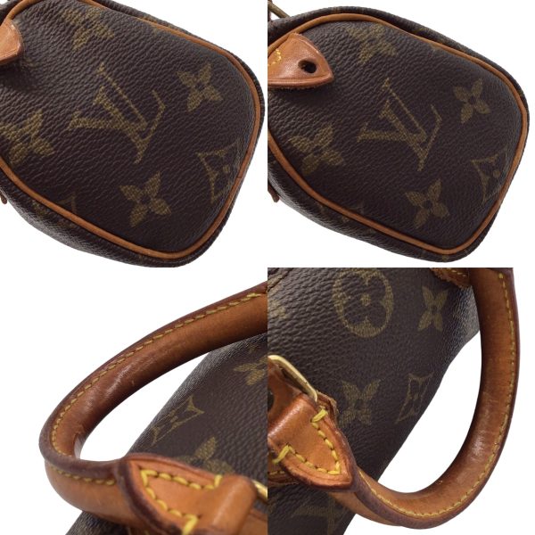 imgrc0096179262 Louis Vuitton Mini Speedy Boston Bag Monogram Canvas Brown