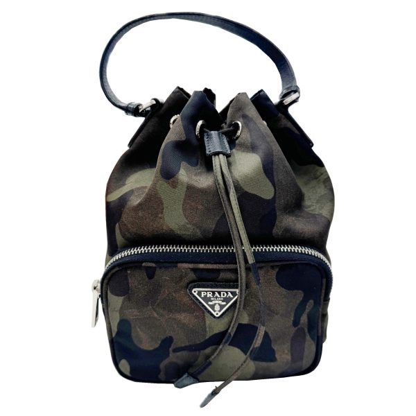 imgrc0096179890 PRADA Tesuto Nylon 2WAY Shoulder Bag Camouflage