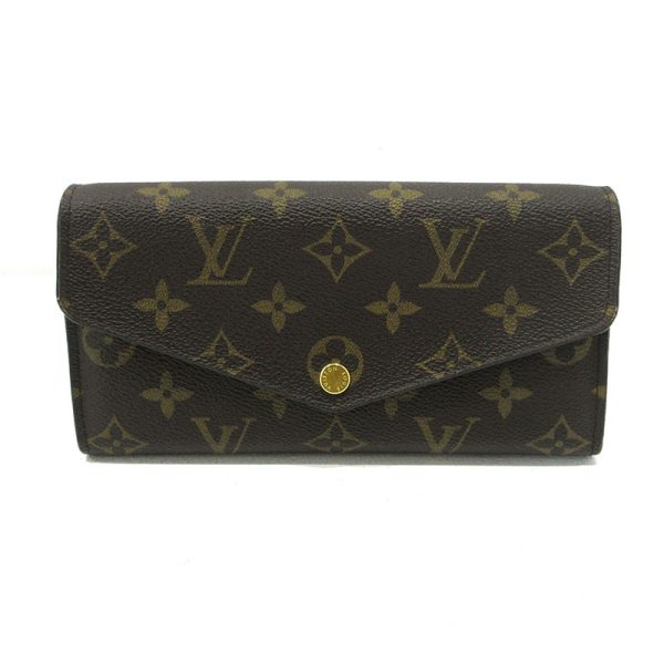 imgrc0096189415 Louis Vuitton Monogram Portefeuille Sara BifLong Wallet Brown