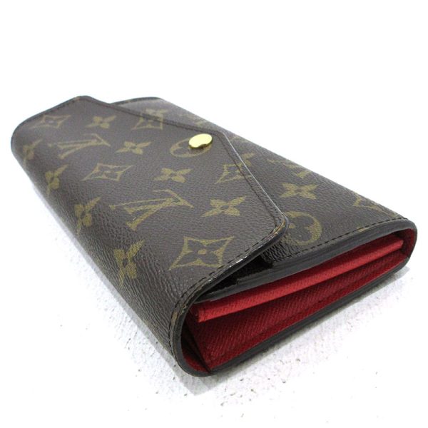 imgrc0096189417 Louis Vuitton Monogram Portefeuille Sara BifLong Wallet Brown