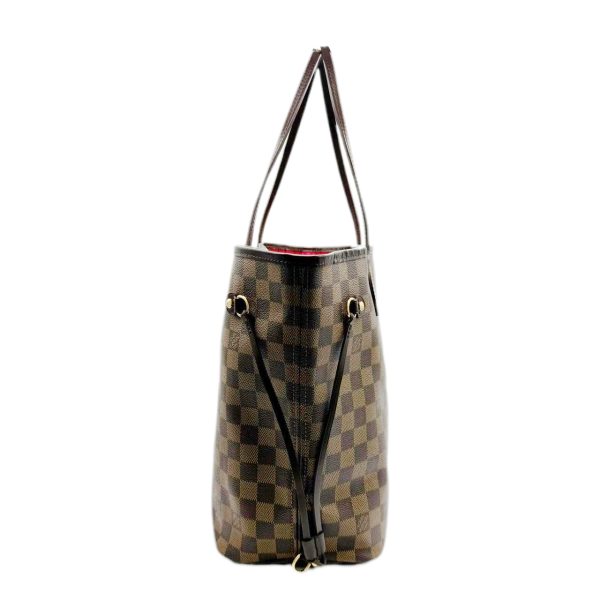 imgrc0096196702 Louis Vuitton Neverfull MM Tote Bag Damier Canvas Brown