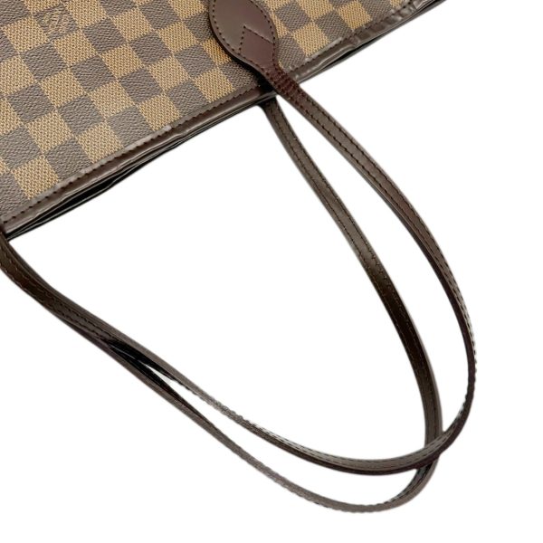 imgrc0096196706 Louis Vuitton Neverfull MM Tote Bag Damier Canvas Brown