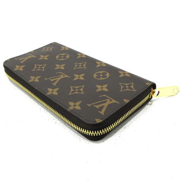 imgrc0096202028 Louis Vuitton Monogram Zippy Wallet Long Wallet Brown