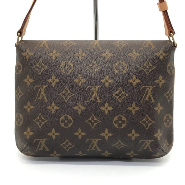 imgrc0096209947 Louis Vuitton Monogram Musette Tango Shoulder Bag Brown