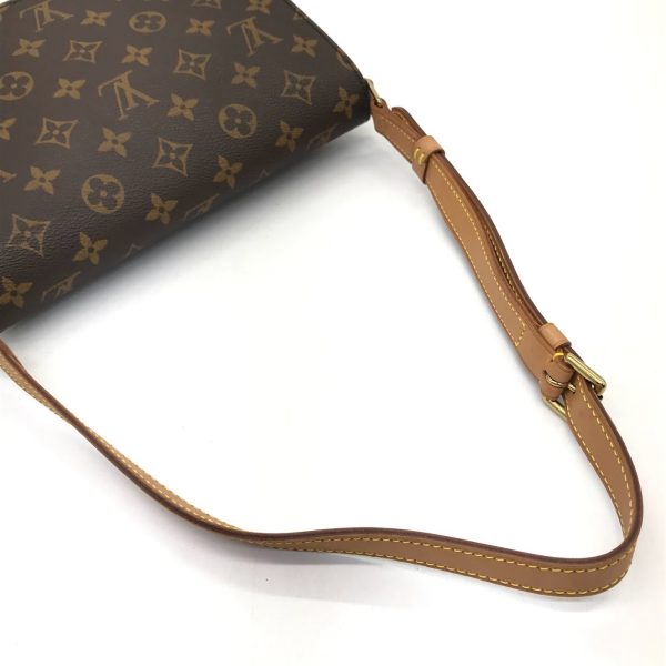 imgrc0096209949 Louis Vuitton Monogram Musette Tango Shoulder Bag Brown