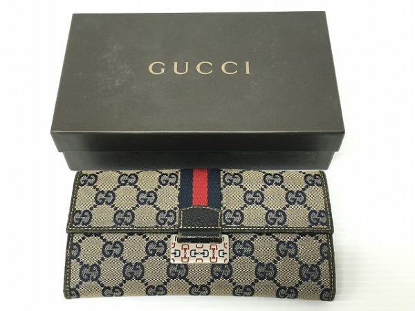 imgrc0096247267 Gucci Sherry Line GG W Hook Long Wallet