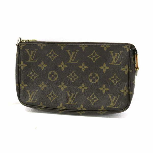 imgrc0096251173 Louis Vuitton Monogram Pochette Accessoire Pouch Brown