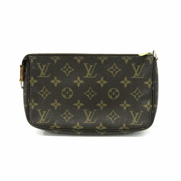 imgrc0096251174 Louis Vuitton Monogram Pochette Accessoire Pouch Brown