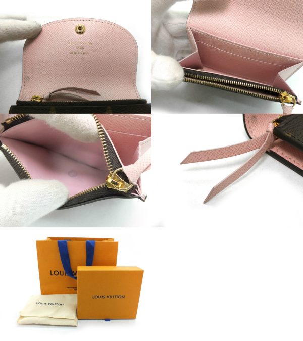 imgrc0096282271 Louis Vuitton Portomone Rosali Coin Case Wallet Rose Ballerine