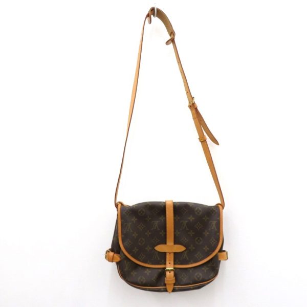 imgrc0096297375 Louis Vuitton Saumur 30 Shoulder Bag Brown