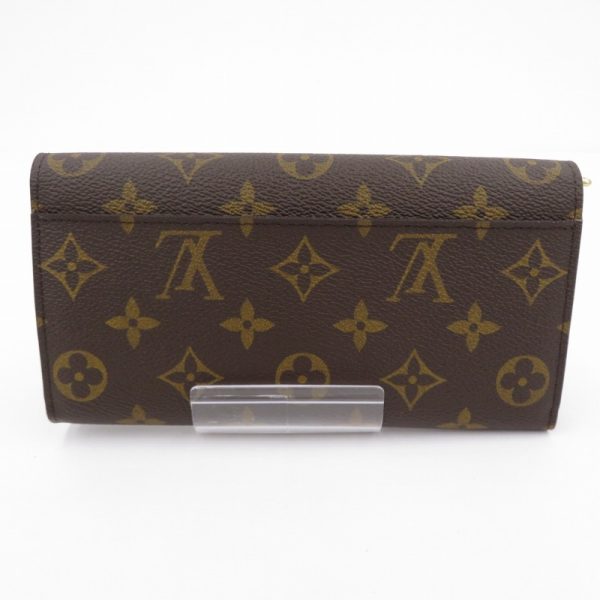 imgrc0096297565 Louis Vuitton Monogram Portefeuille Sara BifLong Wallet Brown