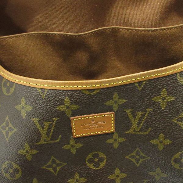 imgrc0096304015 Louis Vuitton Monogram Saumur 35 Shoulder Bag Brown