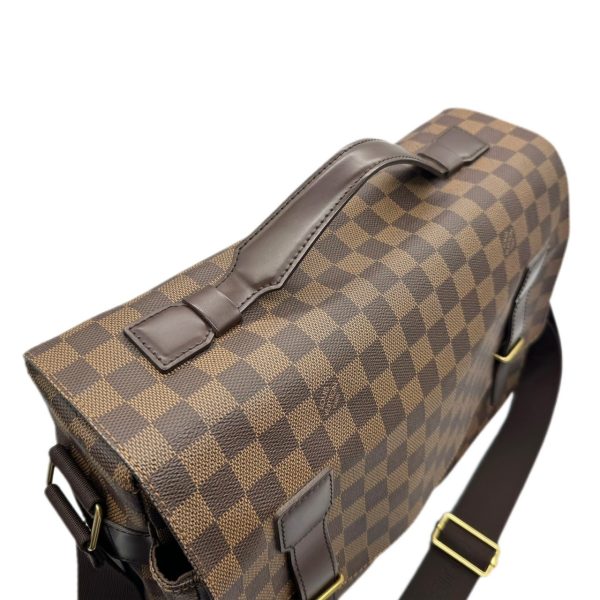 imgrc0096310329 Louis Vuitton Broadway Shoulder Bag Damier Canvas Brown