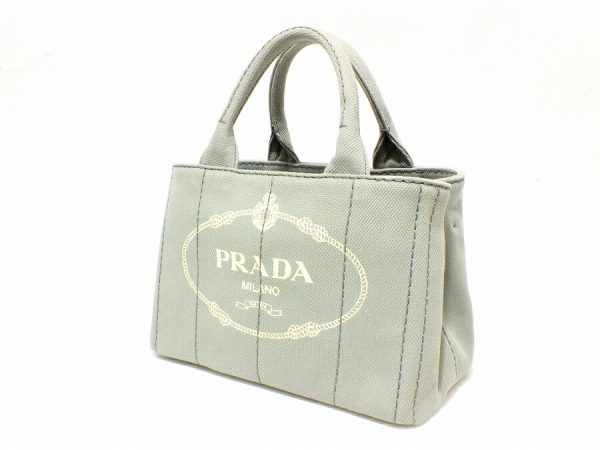 imgrc0096310772 PRADA Canapa 2WAY Tote Bag Black