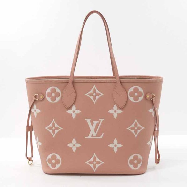 imgrc0096318333 Louis Vuitton Neverfull MM Monogram Empreinte Tote Bag Pink