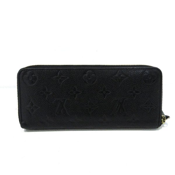 imgrc0096332730 Louis Vuitton Empreinte Portefeuille Clemence Wallet Black