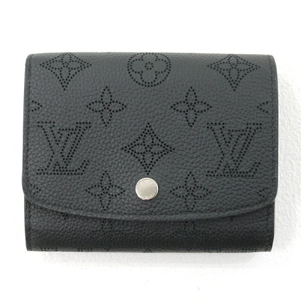 imgrc0096333961 Louis Vuitton Monogram Mahina Wallet Black