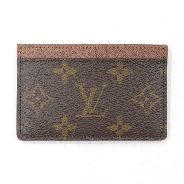 imgrc0096334287 Louis Vuitton Monogram Campus Porte Carte Card Case Brown