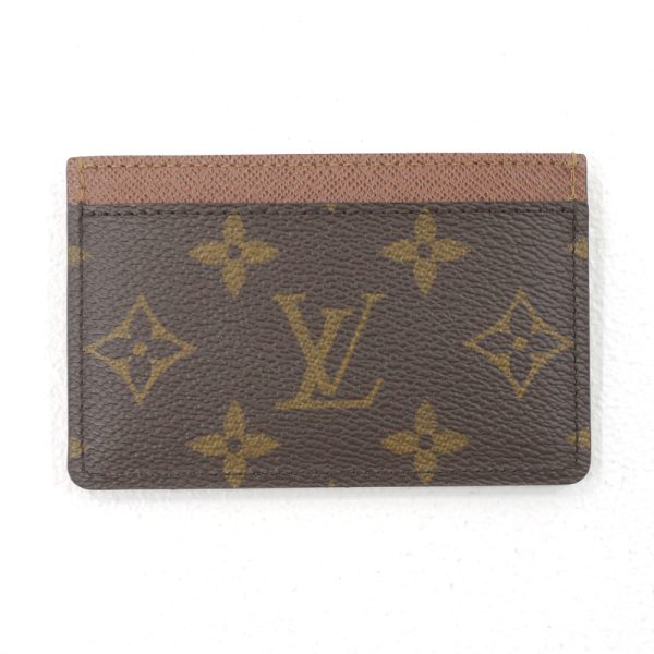 imgrc0096334288 Louis Vuitton Monogram Campus Porte Carte Card Case Brown