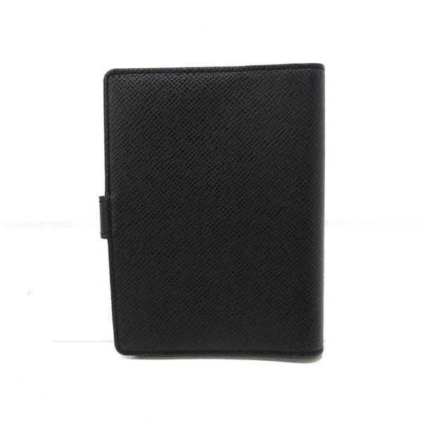 imgrc0096345434 Louis Vuitton Taiga Agenda PM Notebook Black