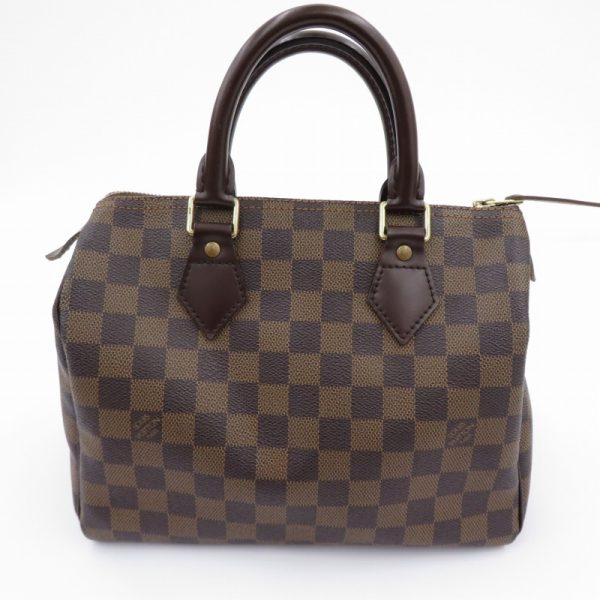 imgrc0096346182 Louis Vuitton Damier Ebene Speedy 25 Handbag Brown