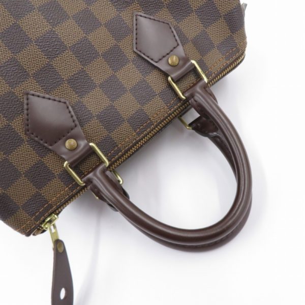 imgrc0096346185 Louis Vuitton Damier Ebene Speedy 25 Handbag Brown