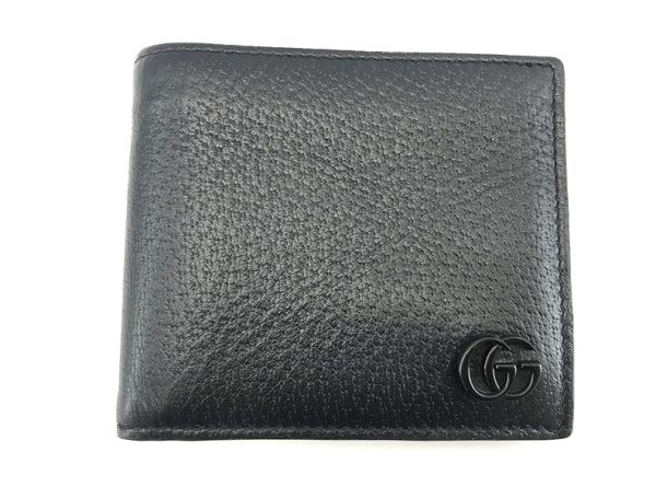 imgrc0096384177 Gucci Double G GG Marmont Wallet Black