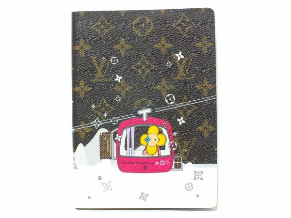 imgrc0096420715 Louis Vuitton Notebook Cahiers Fléance Ropeway Monogram Brown