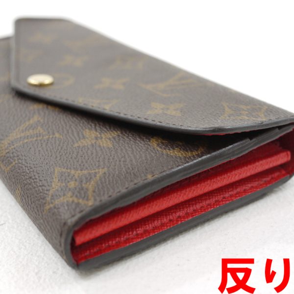 imgrc0096426138 Louis Vuitton Monogram Portefeuille Sara BifLong Wallet Brown