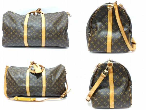 imgrc0096460441 Louis Vuitton Bag Monogram Keepall Bandouliere 55 Brown