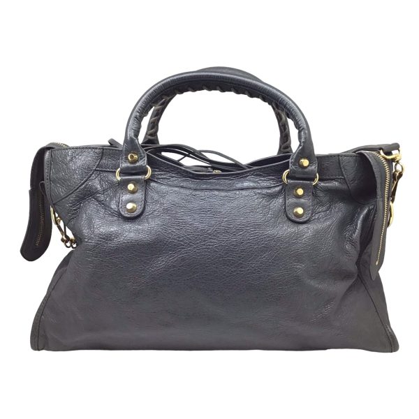 imgrc0096544922 Balenciaga The City Leather 2WAY Bag Gray