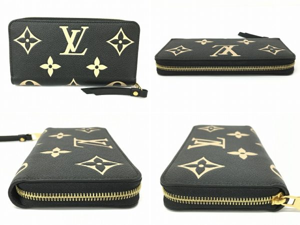 imgrc0096553738 Louis Vuitton Zippy Empreinte Long Wallet Black