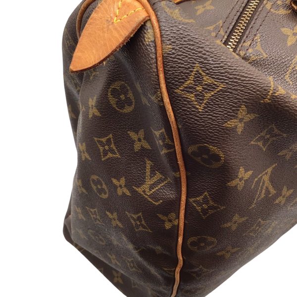 imgrc0096555819 Louis Vuitton Flannery 50 Boston Bag Monogram Canvas Brown