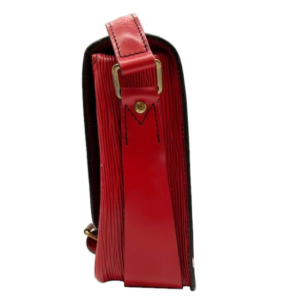 imgrc0096620811 Louis Vuitton Cartesiere Shoulder Bag Epi Leather Red