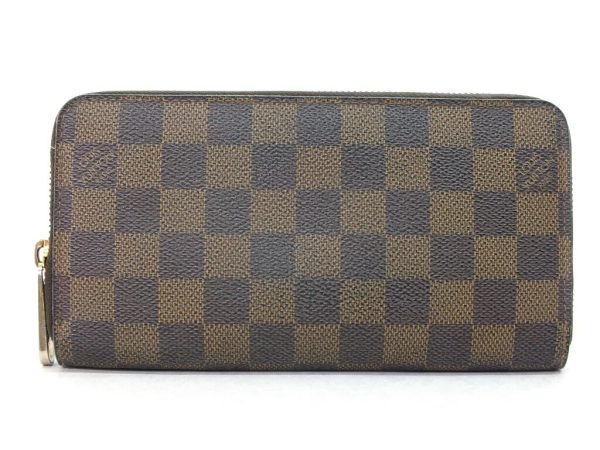 imgrc0096695656 Louis Vuitton Damier Zippy Wallet Brown