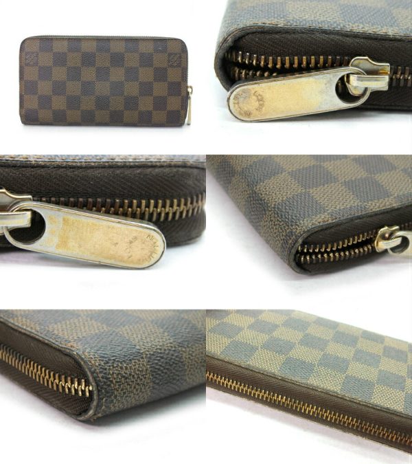 imgrc0096695657 Louis Vuitton Damier Zippy Wallet Brown