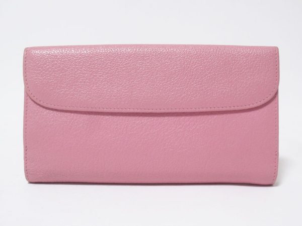 imgrc0096705561 miu miu W hook long wallet MADRAS ROSA pink