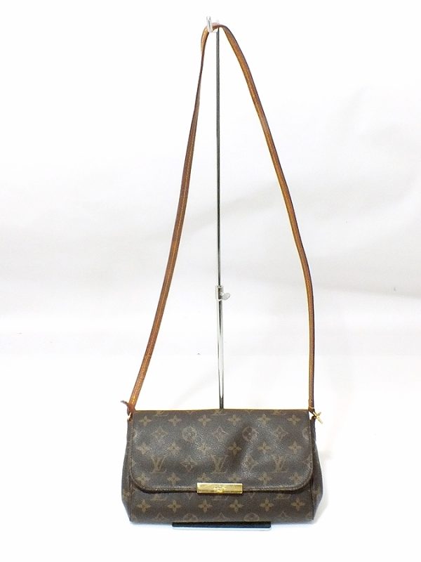 imgrc0096717817 Louis Vuitton Monogram Favorite MM 2WAY Shoulder Bag Brown