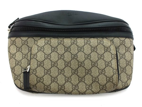 imgrc0096777821 Gucci GG Supreme Waist Pouch Beige