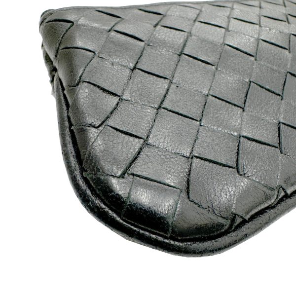 imgrc0096815184 Bottega Veneta Intrecciato Coin Case Leather Black